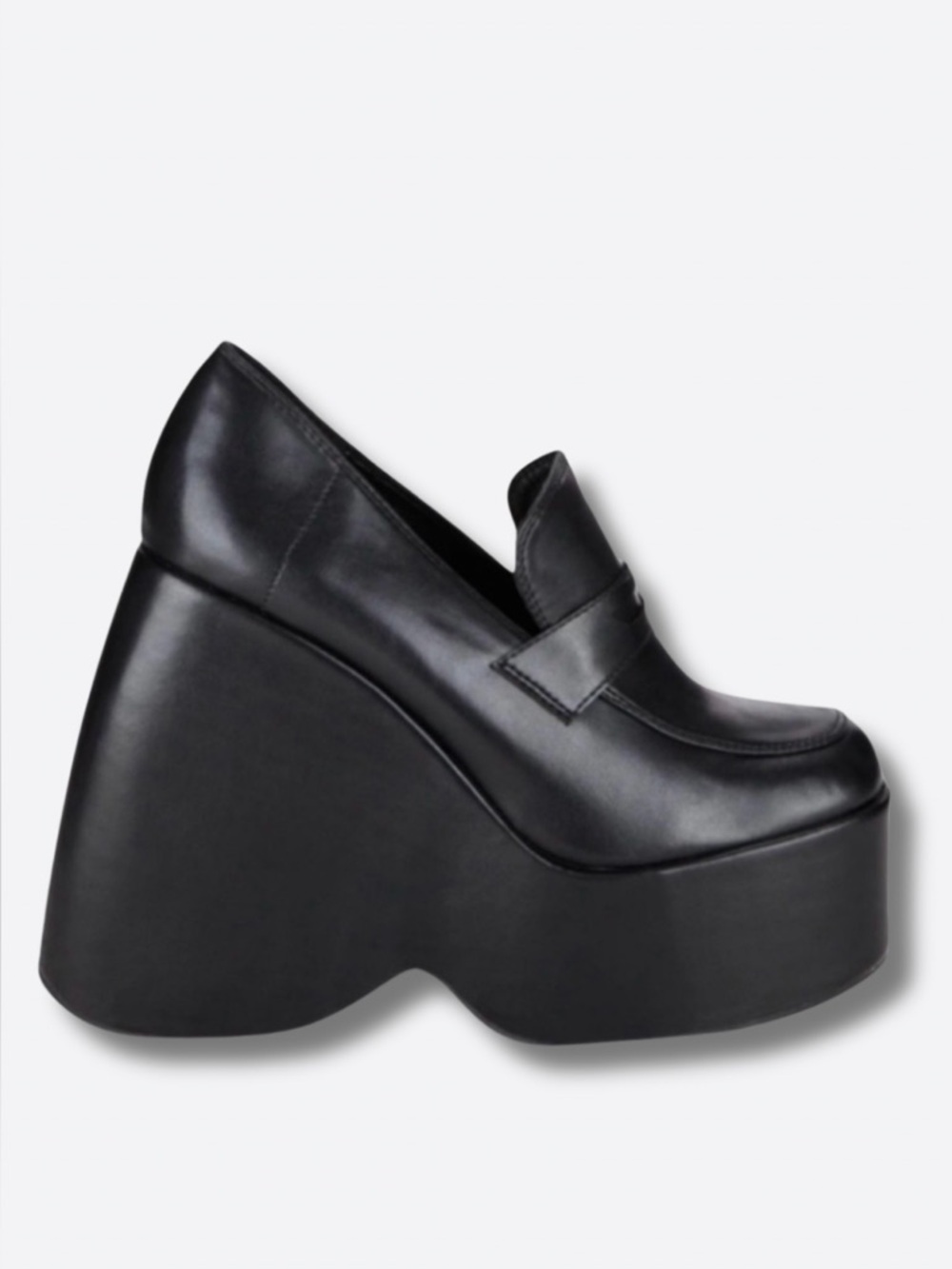 Dolls Kill First Love Platform Wedge Loafers Size 9 NWT